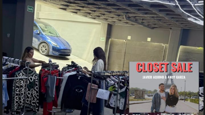 Javier Aquino y Andy Garza arrasan con su 'closet sale' en San Pedro
