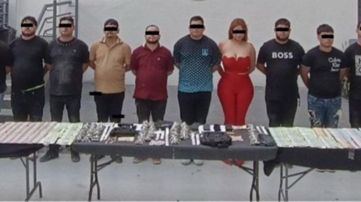 Realizan operativo en quintas de Santiago y detienen a 12