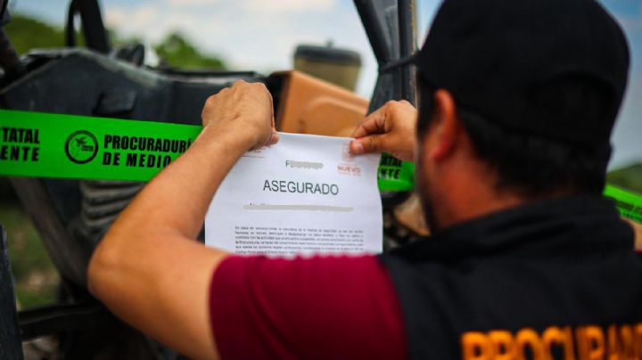Suspenden 2 tiraderos clandestinos en El Carmen y detienen a 3 de sus operadores