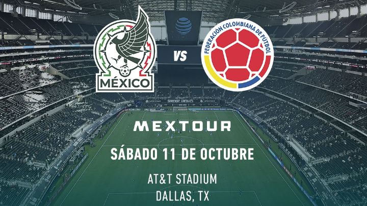 Anuncia Selección Mexicana partido de preparación ante Colombia