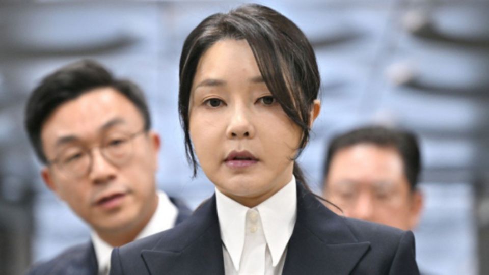 Kim Keon-hee, exprimera dama surcoreana.
