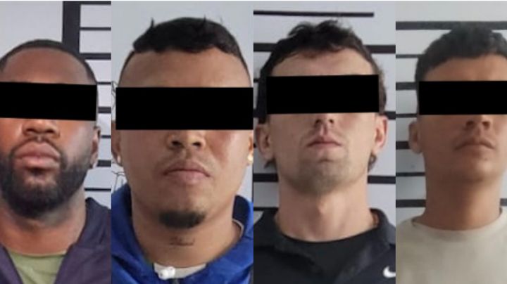 Detienen a 4 colombianos por presuntamente dedicarse a prestamos 'gota a gota' en Santiago, NL