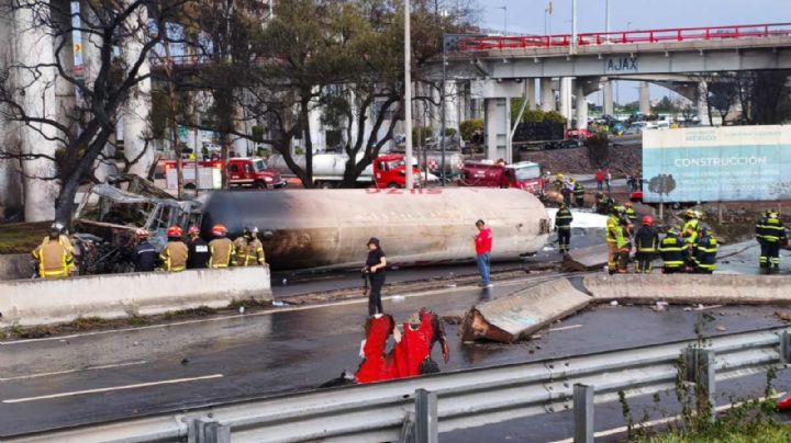 Muere conductor de pipa de gas que explotó en Iztapalapa