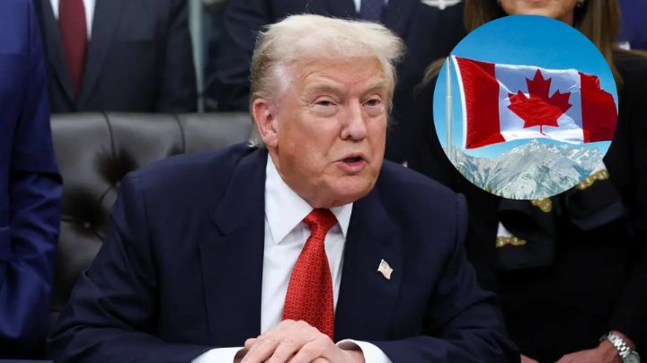 Trump amenaza con bloquear puente entre EU y Canadá por tensiones económicas