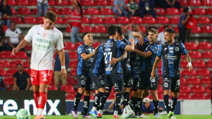 Querétaro baja a Rayados a la posición 14 de Liga MX con su victoria ante Necaxa