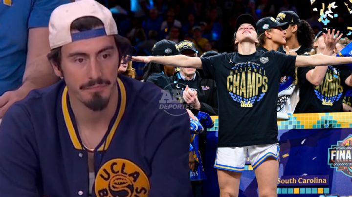 Jaime Jáquez Jr. acompañó a su hermana Gabriela en su título con UCLA