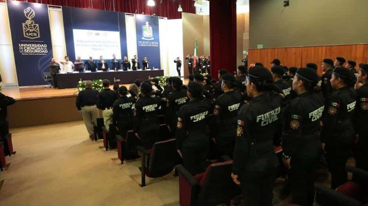 Impulsa Fuerza Civil a egresados de la Universidad de Ciencias de la Seguridad