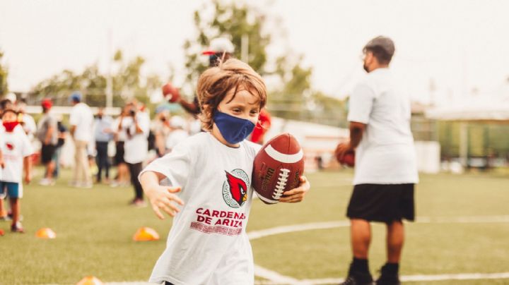 Hace NFL video del futbol americano en Cerro de La Campana
