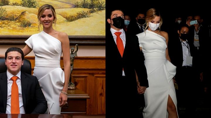 Subastarán vestido que usó Mariana en toma de protesta; dinero irá al DIF