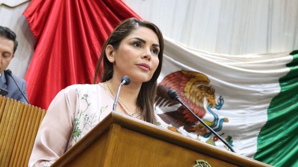 La diputada Federal por el PRI, Karina Barrón Perales.