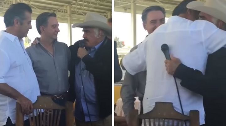 ‘Bronco’ presume amistad con Vicente Fernández
