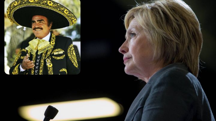 Hillary Clinton envío el pésame a la familia de Vicente Fernández