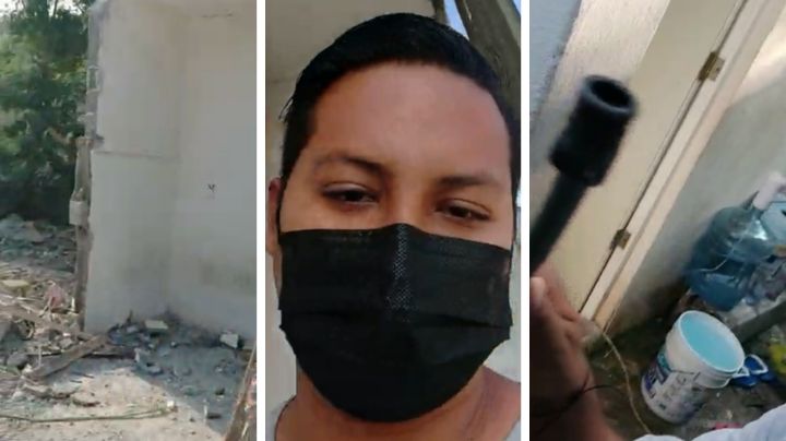 Familia de San Pedro vive en un cuarto sin servicios tras expropiación en Vasconcelos