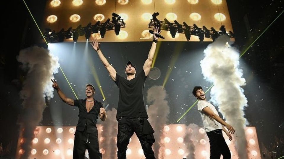 Ricky Martin, Enrique Iglesias y Sebastián Yatra emocionaron a Las Vegas.