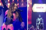 Belinda se declara 'reina de los amarres' con oración en su concierto