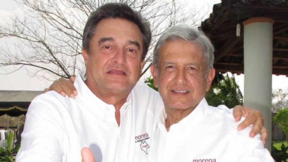 Pío López Obrador y su hermano, el presidente de México, Andrés Manuel López Obrador.