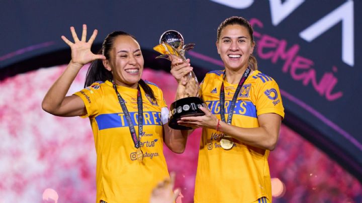 Llega la quinta estrella. Tigres Femenil, campeonas del Apertura 2022