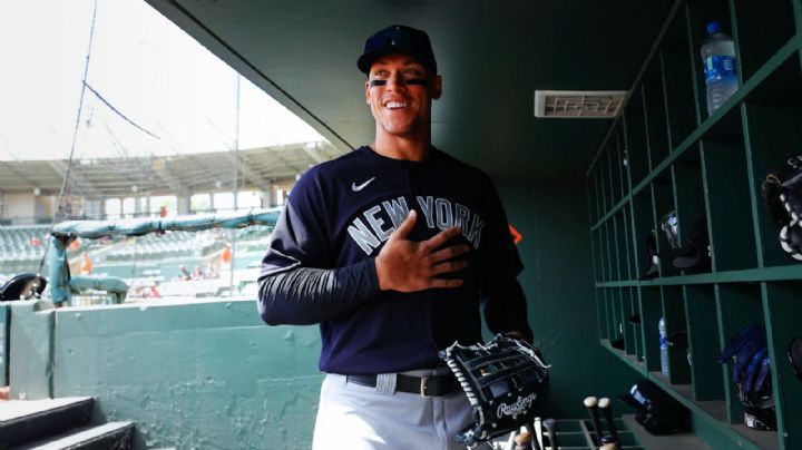 Aaron Judge, orgulloso de poder continuar su legado con los Yankees