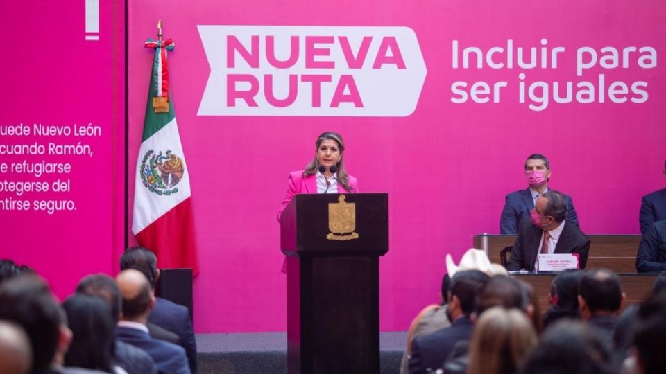 Martha Patricia Herrera, secretaria de Igualdad e Inclusión. Foto: Gobierno de Nuevo León.