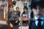 Niña hace fiesta con temática de 'Merlina' y se hace viral