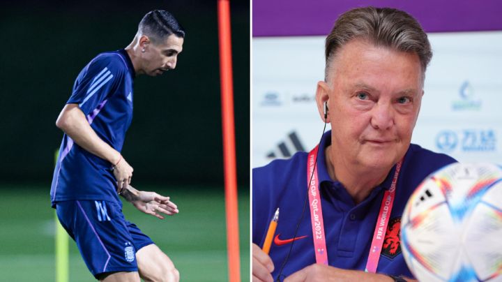 Van Gaal responde a Di María: ‘Memphis estuvo en el United y ahora nos besamos’