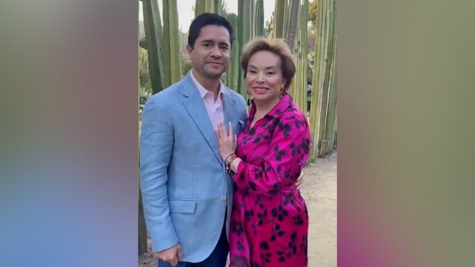 Elba Esther Gordillo y su esposo Luis Lagunas.