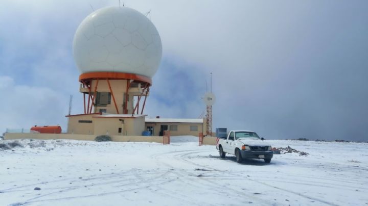 Cae nieve en Galeana y General Zaragoza