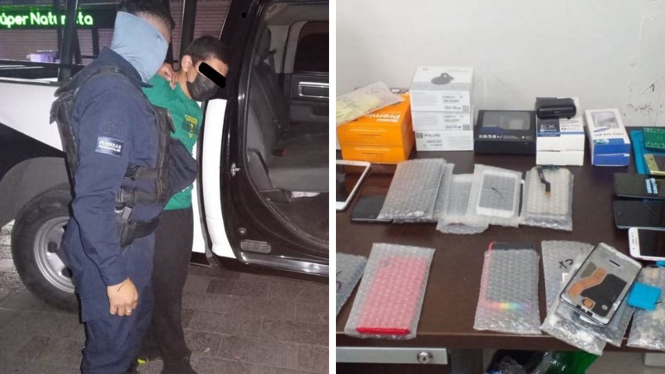 Menor es capturado por la Policía de Monterrey.