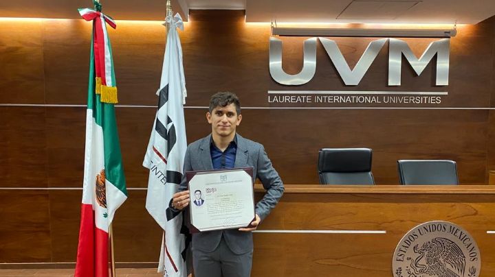Busca Diego Balleza ser ejemplo en lo deportivo y académico