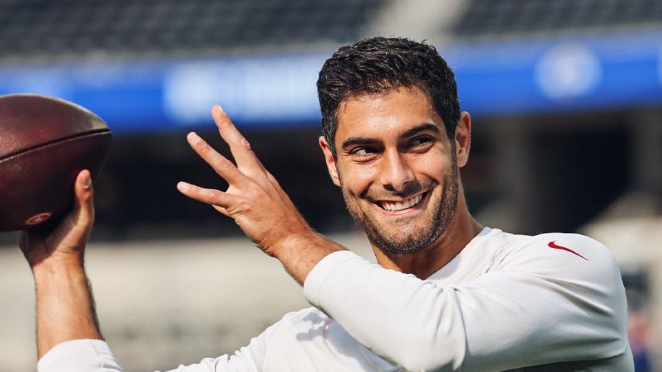 Jimmy Garoppolo acordó su llegada a Las Vegas Raiders tras 5 temporadas con San Francisco