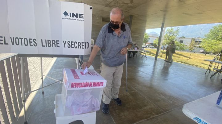 Revocación de Mandato: Menos del 11% votó en Nuevo León
