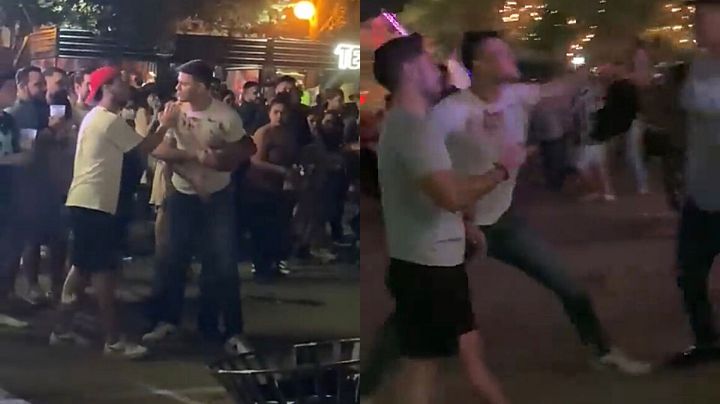 Captan pelea de jóvenes en Pa’l Norte 2022