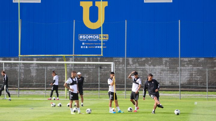 Tigres entrena incompleto