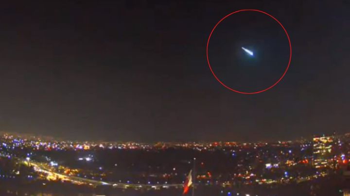 Avistan meteorito en seis estados de México
