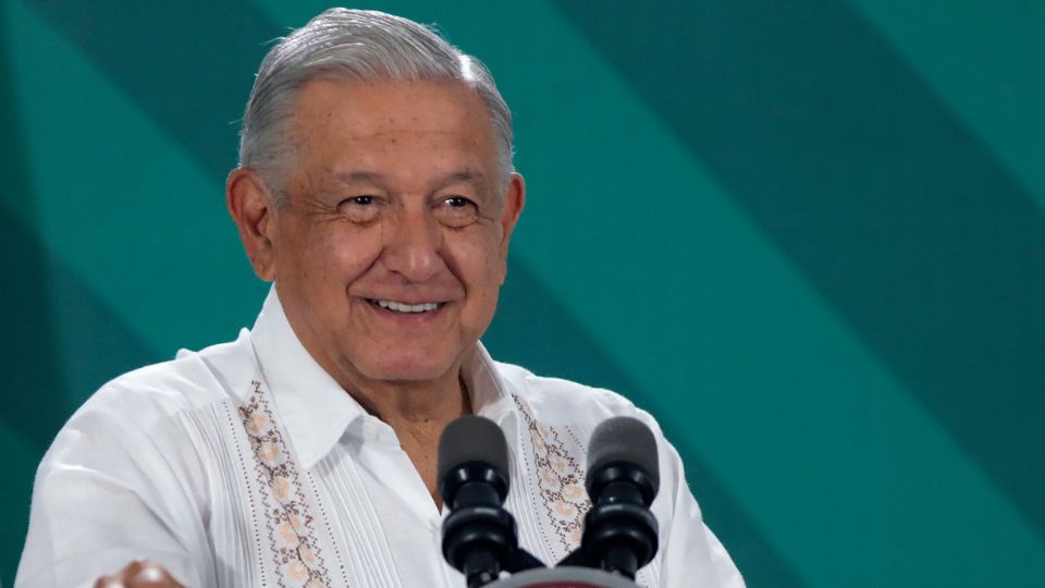 El presidente de México Andrés Manuel López Obrador hoy 10 de juno en su conferencia matutina. Foto: EFE / Presidencia de México