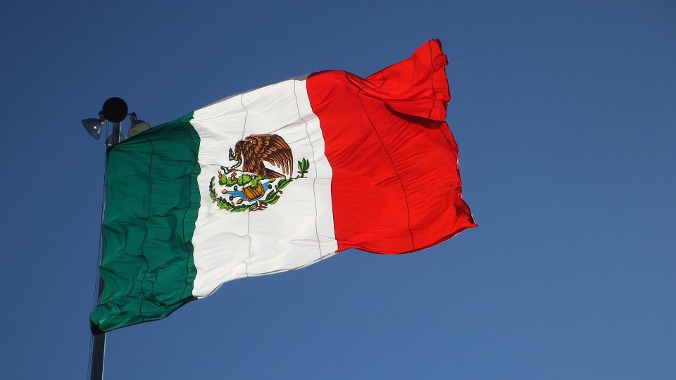 Bandera de México.