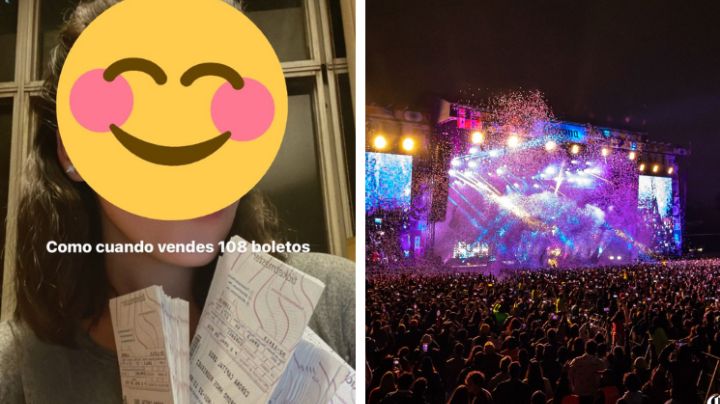 Corona Capital: Exhiben a presunta revendedora con montones de boletos