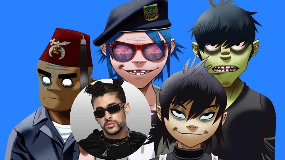 Gorillaz y Bad Bunny unirán fuerzas con la canción titulada 'Tormenta'.