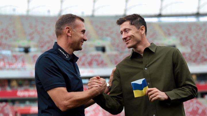 Lewandowski lucirá los colores de Ucrania en el Mundial