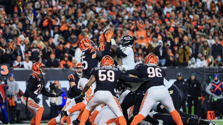 NFL: Bengals sobrevive a Ravens y se cita con Bills en la ronda divisional