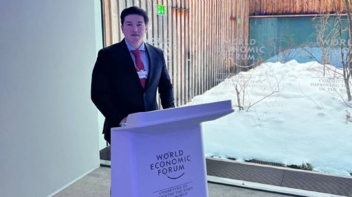 Samuel García comparte en Davos experiencia de sequía en NL