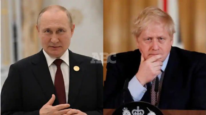 Boris Johnson acusa a Putin de amenazarlo con ataque de misil