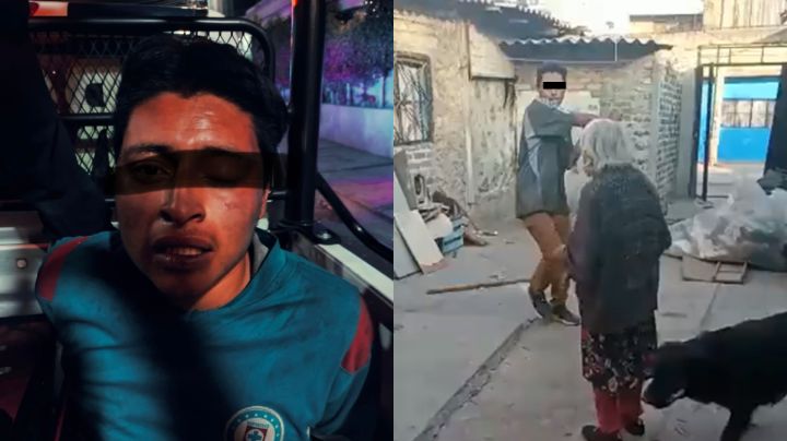 Joven golpea con un tubo a su abuela en Estado de México