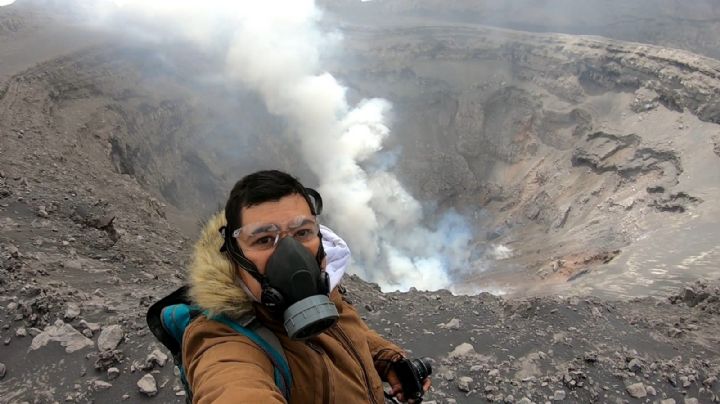 Sedena investiga a youtuber por escalar al cráter del Popocatépetl