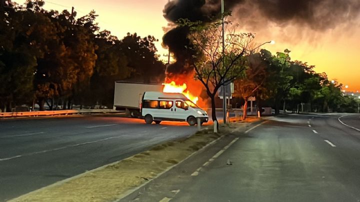 Culiacán vive mañana de terror entre balaceras y narcobloqueos