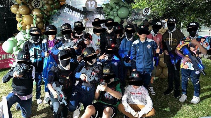 Jugador de Cruz Azul organiza fiesta infantil con temática de narcotráfico