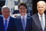 Se reúne Justin Trudeau con AMLO y Biden a cenar