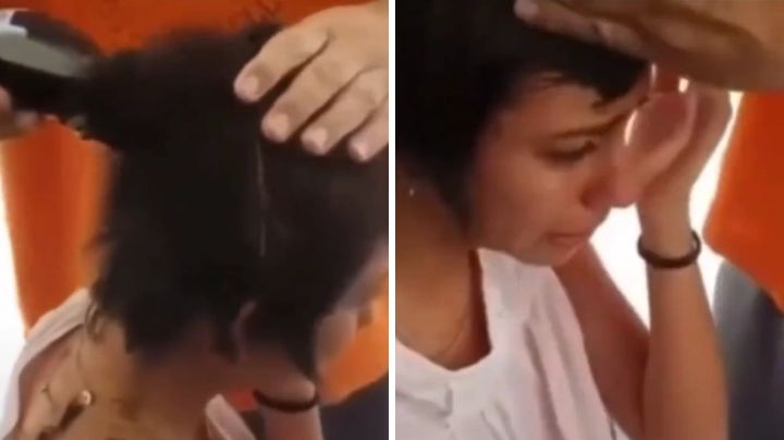 Padre rapa a su hija por burlarse de compañera con cáncer y genera polémica