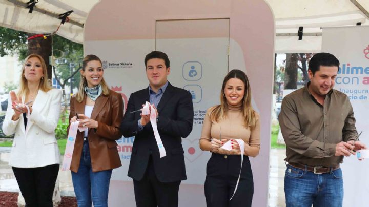 Inauguran lactario número 23 en Salinas Victoria, Nuevo León
