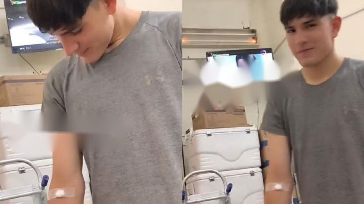 Video: Joven acude al hospital a donarle sangre a su exnovia para su cirugía